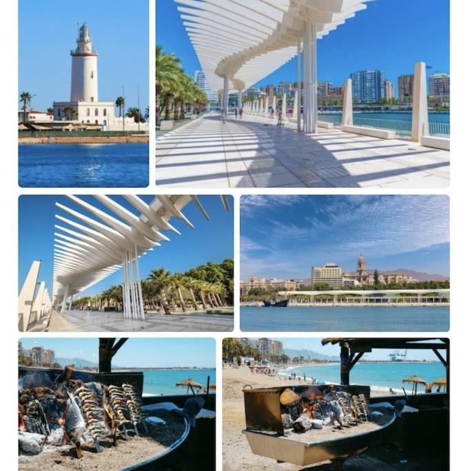 Malagueta, Free Parking, Center & Beach Málaga Exterior foto